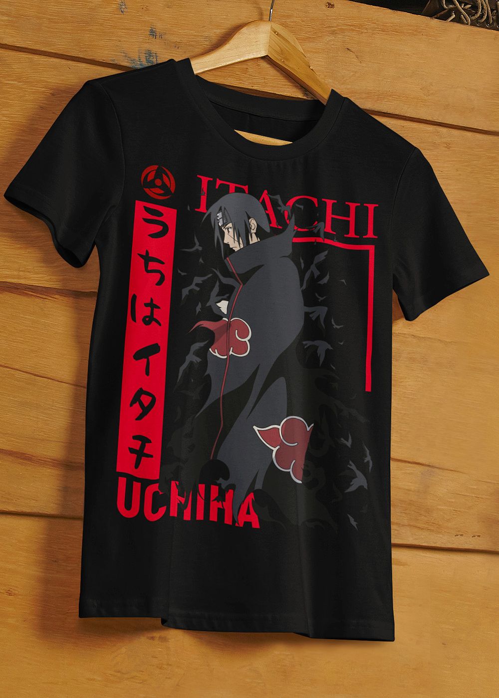 itachi finale black t-shirt