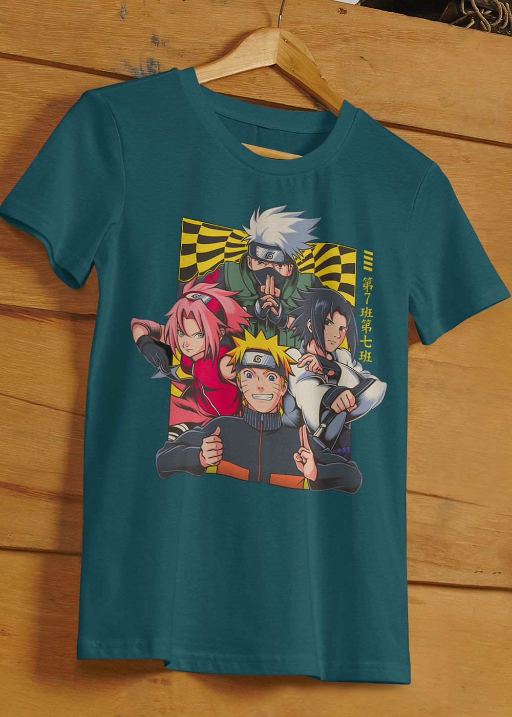 naruto group t-shirt