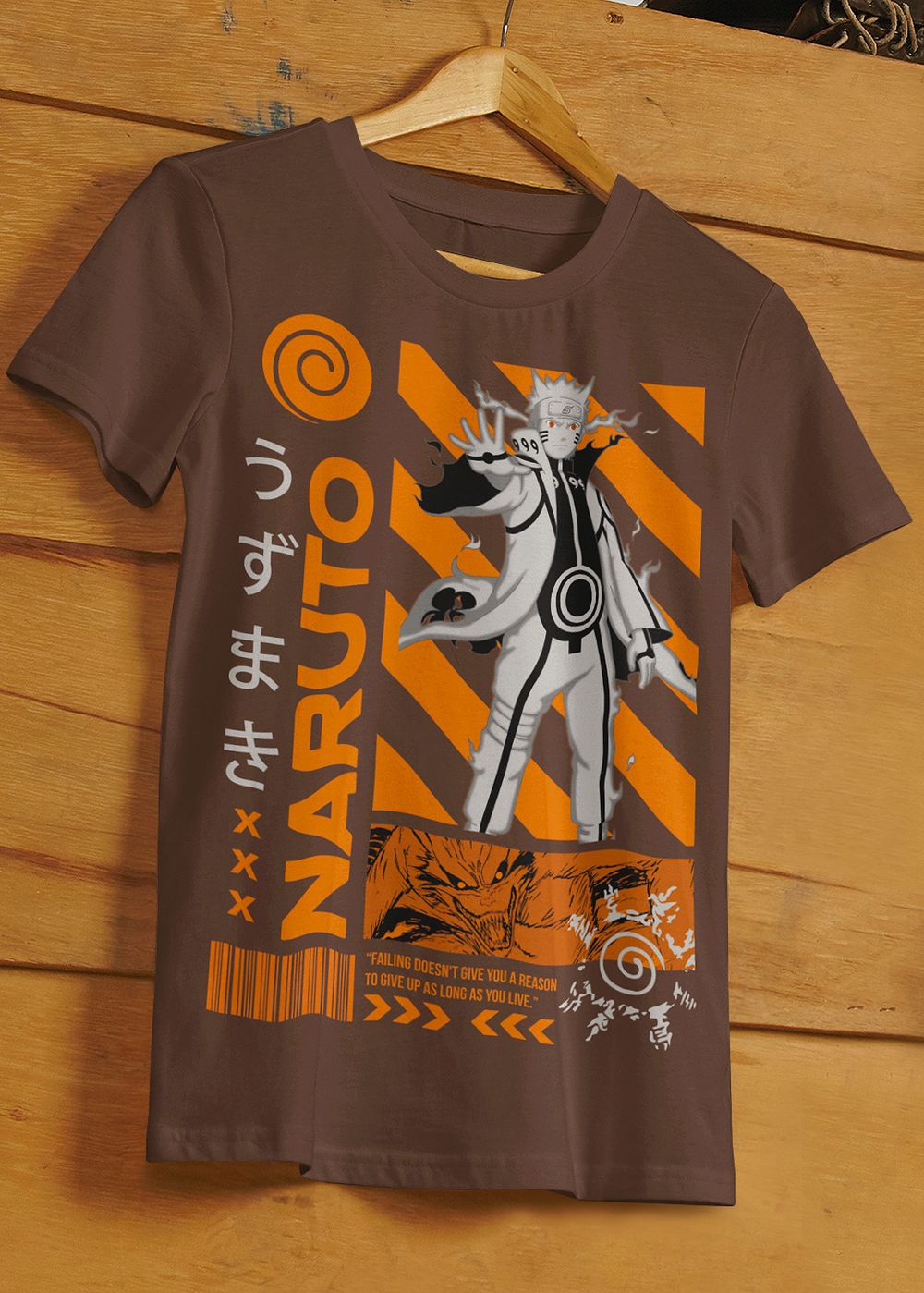 naruto orange t-shirt