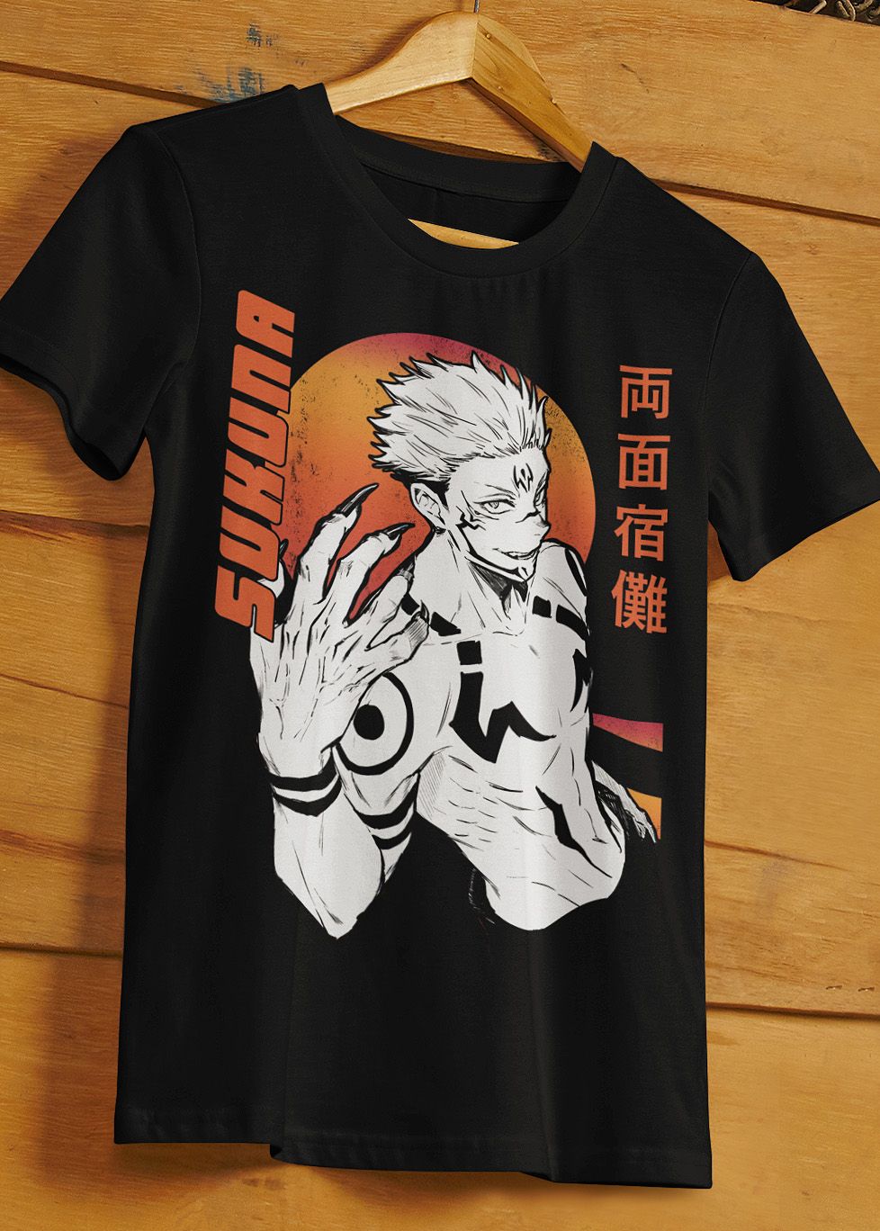 Sukuna Orange t-shirt