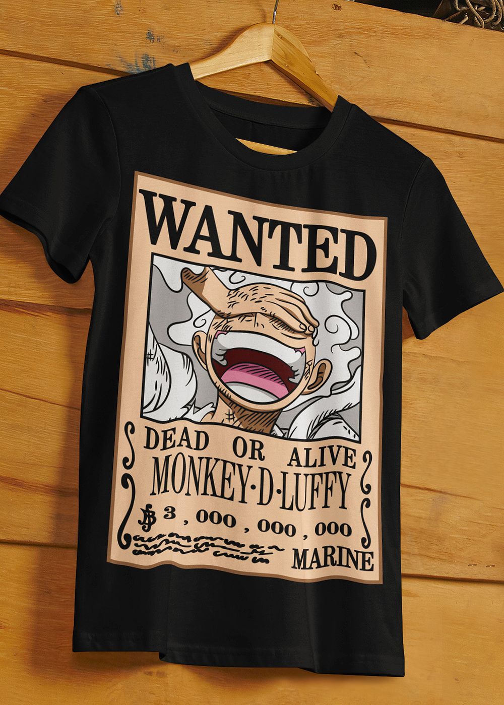 Wanted t-shirt