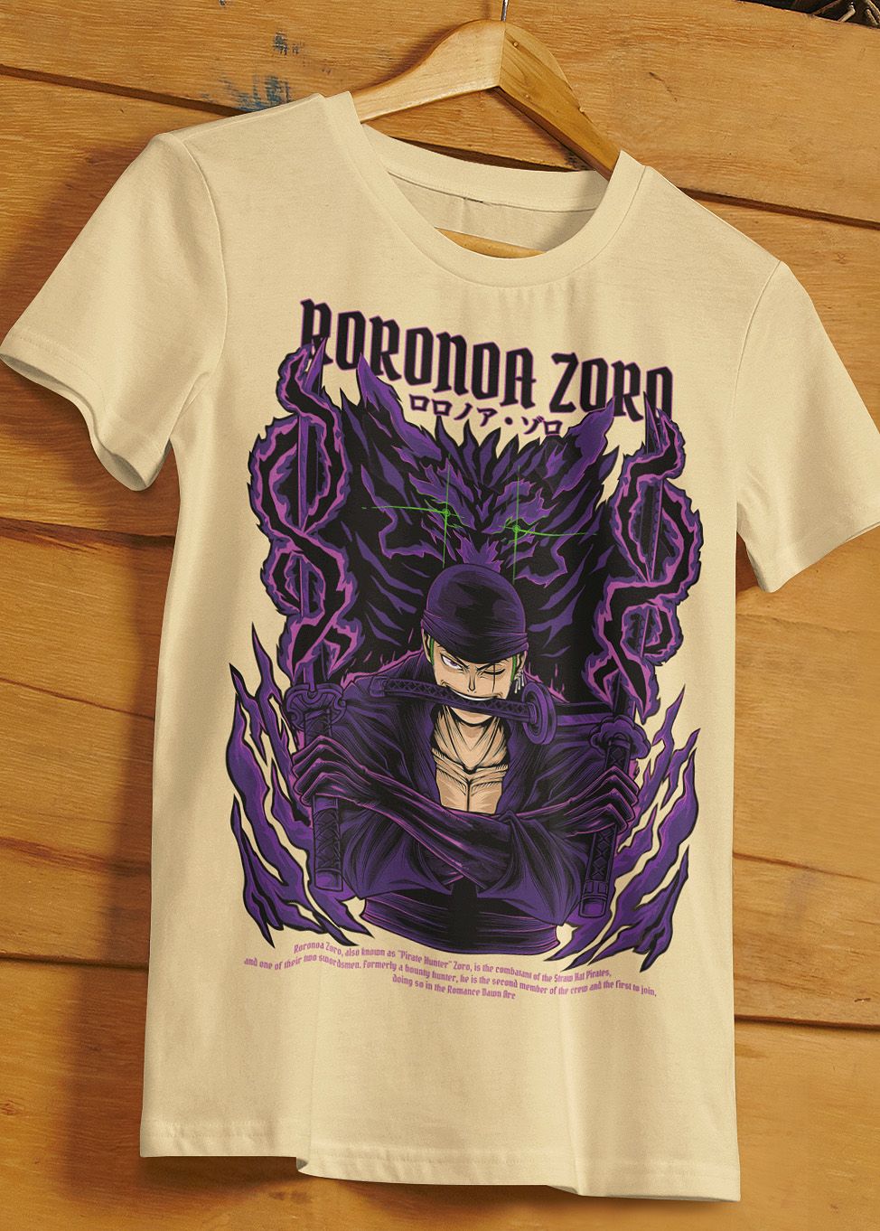 Zoro Mauve t-shirt